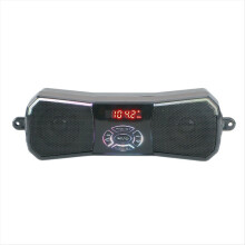 Offroad motorfiets luidsprekers 12V draadloos stereo-audiosysteem Stuurmontage MP3 AUX-in USB FM Geen oplaadfunctie