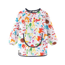 Kids Art Aprons with Sleeves and Pocket Water-Spots 16 yards