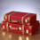 Coffre de rangement polyvalent en bois, style-S Taro violet 4