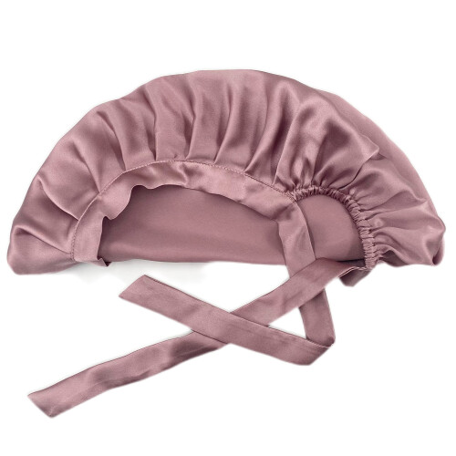 Touca de dormir de seda Pink 2