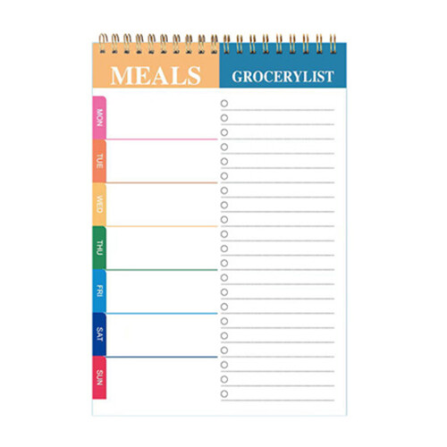 Twin Coil Binding Daily Planner Notepads 100 Pages-Model A