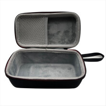 Capa protetora em EVA para alto-falante sem fio EMBERTON, resistente a arranhões e impactos, ideal para viagens.