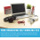 Kabelbinder mit Klettverschluss 100er Pack Schwarz 4