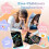 Conjunto de 2 Tablets de Escrita LCD para Crianças - Brinquedos de Desenho Pré-escolares e Essenciais para Viagem - 10 Polegadas 3