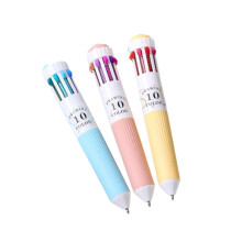 3Pcs Cartoon Multicolored Pen 10-Color-in-1 Writing Pens
