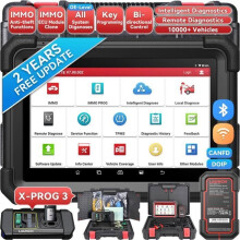 LAUNCH X431 IMMO Elite Avainohjelmointityökalu, Auto OBDII Diagnostiikkaskanneri 39 Palvelun Nollaus