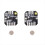 2 stuks MT6701 magnetische encodermodule PWM/I2C borstelloze motor-encoder ABZ-modus 1024 lijnen vervangt AS5600-module 7