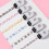 6Pcs Cartoon Roller Stamp For Card Making Scrapbooking School 3