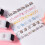 6Pcs Cartoon Roller Stamp For Card Making Scrapbooking School 7