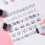 6Pcs Cartoon Roller Stamp For Card Making Scrapbooking School 6