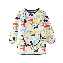 Kids Aprons with Sleeves and Pocket for Boy-pattern 16 yards