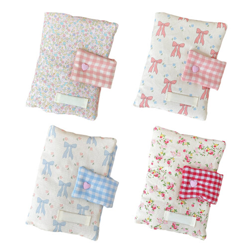 Diary Protective Case Lovely Bows Book Cover For Writing-D 1