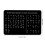 Professional Braille Letter Board with Raised Dots Number and 3