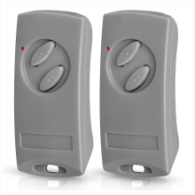 2er-Pack Garagentoröffner-Fernbedienungen für RSE2-433, RSC2-433, RSZ1-433, Handsender 433 MHz