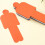 120 Pcs Human Presentation Cards Write Humanoid Paper Index 6