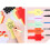 120 Pcs Human Presentation Cards Write Humanoid Paper Index 4