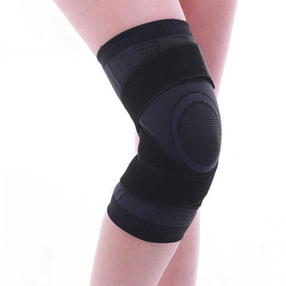 Knee Support for Sports Injury Recovery, Compression Sleeve with Adjustable Stabilizer for Enhanced Stability and Knee Protection