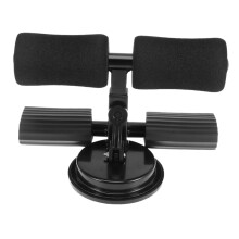 Erection Aid Fitness Equipment Abdominal Training Bar Ergonomic SitUp Bar Soft Rubber Black