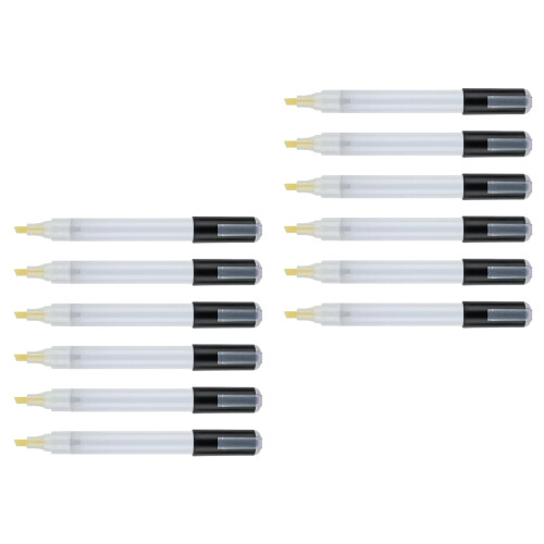 10PCS Reusable Art Marker Barrels Smooth Flow-Slanted head
