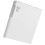 100 Pocket Display Folder with Clear Protective Sleeves-White 1