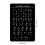 Portable Braille Teaching Board With Raised Dots Numbers & 3