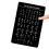 Portable Braille Teaching Board With Raised Dots Numbers & 6