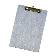 Presse-papiers en acrylique scintillant avec crochet de-argent