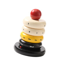 Calendrier de bureau rotatif, calendrier de table, calendrier-C