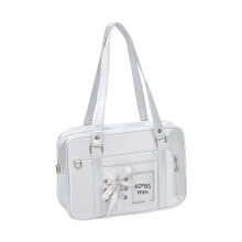 Japanese Styles Crossbody Bag Lovely Itabag with Clear-Silver