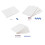 1/3/6 Pcs Small Whiteboard with Eraser and Markers-1 piece pack 2