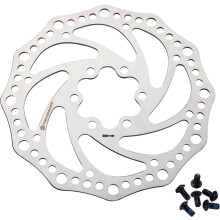 Bicycle Brake Disc 140mm 160mm 180mm 203mm Rotor Wheel with 6 Bolts Suitable for Road Bike Mountain Bike BMX MTB
