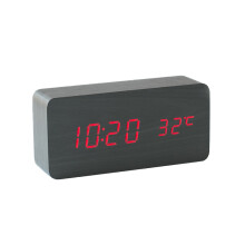 Digitaler LED-Wecker Red