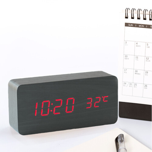 Digitaler LED-Wecker Red 1