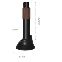 Pano organizador de café compressível, alfinetes para pó, agulha para pó solto, pano fácil para iniciantes espalharem o pó uniformemente.