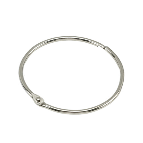 30Pcs Metal Binder Rings Quick Release Loose Leaf Rings-80mm