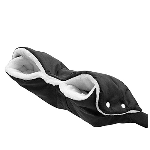 Kinderwagenhandschuhe - Handwärmer für Kinderwagen Schwarz