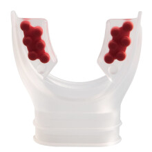 Silicone Diving Mouthpiece with Small Dots Diving Snorkel Control Mouthpiece Underwater Breathing Accessories