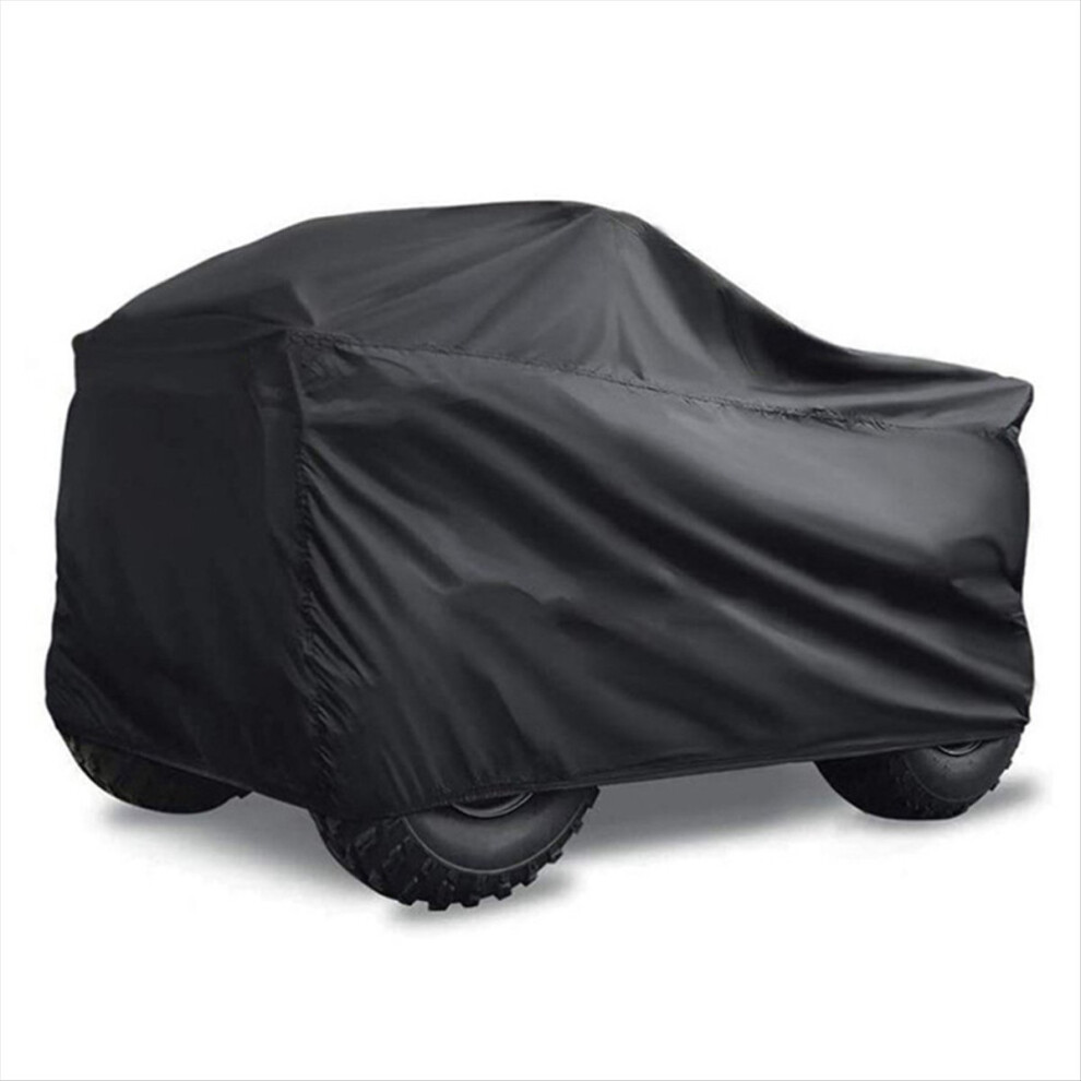 Atv/Utv Cover Dust Cover Waterproof And Sun-Proof Motorcycle Motorbike Cart Universal Motorbike Cover Xxl Light 4853066978471