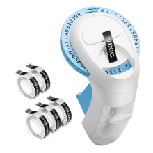 E975 dispositif d'étiquetage dispositif-Bleu avec 6 rouleaux de