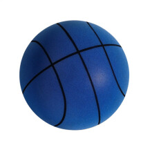 Quiet Basketball, Foam Basketball, Indoor Training Ball, Blue Diameter 18CM