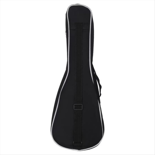 Mochila impermeável acolchoada para ukulele de 23 polegadas, em tecido Oxford espesso, com tamanho universal e bolso para armazenamento.