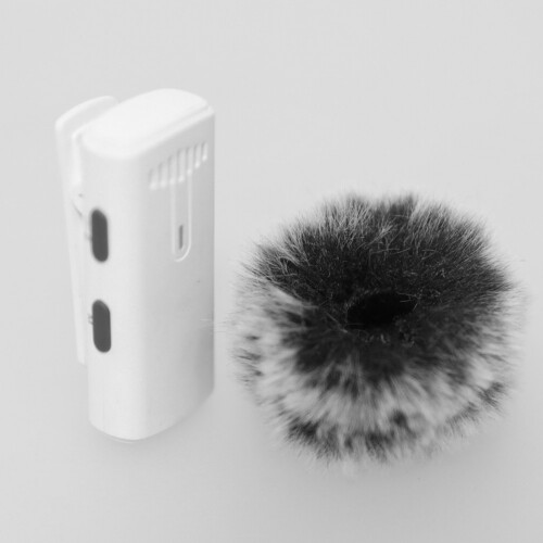Pelziger Outdoor-Mikrofon-Windschutzscheiben-Muff, 2