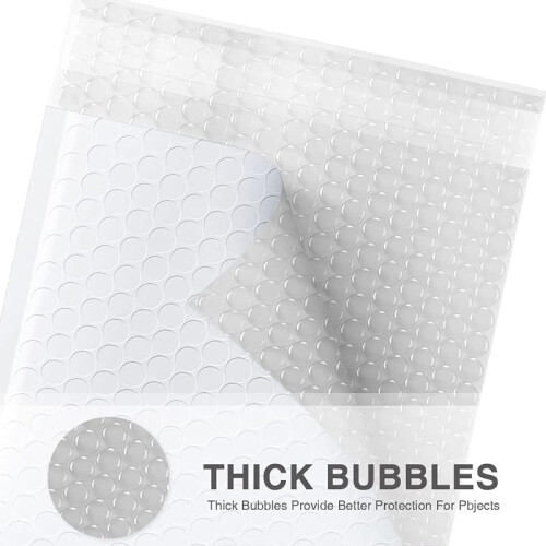 Bubble Mailer Self Seal Padded Envelopes Packaging (White) Ref: 3536 2