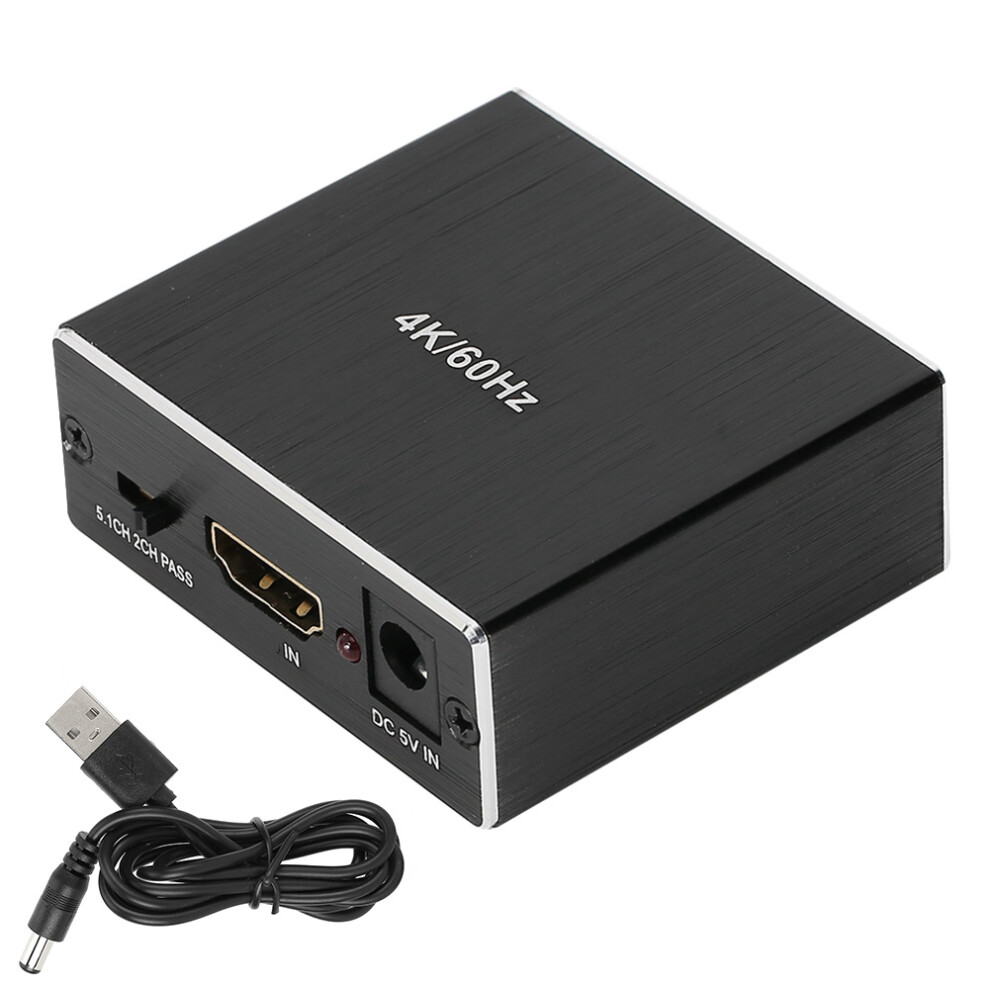 Audio Converter Adapter: Your Ultimate Solution For Seamless Entertainment, Hdmi 2.0 Support Ultra Hd 4K60hz Input And Wide Compatibility With Dolby D 9416038733031