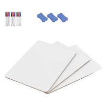 1/3/6 stuks klein whiteboard message board dubbelzijdig-3 stuks