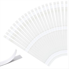 50 Stück Thermoklebestreifen mit Netzrücken für Buchbinderei (80–110 Blatt Kapazität), Buchreparaturklebeband, 12 mm