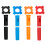 Silikon-Mikrofongriffabdeckung und-orange Farbe 2