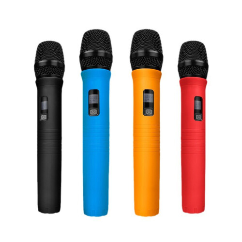 Silikon-Mikrofongriffabdeckung und-orange Farbe 2