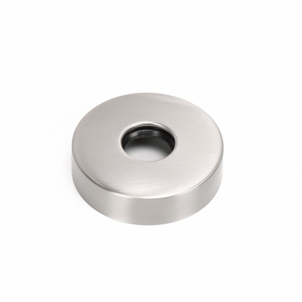 Shower Arm Flange With Brushed Nickel Escutcheon Plate, 2.4 Inch Stainless Steel Universal Fit 9426802914931