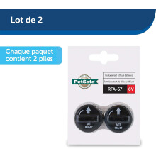 Baterias de substituição Power6Volt de longa duração, produto de lítio metálico à prova d'água com garantia de qualidade para funcionamento